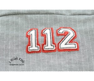 Stickserie - College Style Alpha Satin & Fransenappli Schriftart